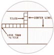 Installing Floor Tile: Layout
